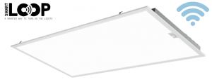 LPM LED Back-Lit Panel Fixture 2x4 SmartLoop Bluetooth Integrated 35K/40K/50K 3,850-6,200lm 120-277V 0-10V Dimming