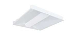 LPM LED Center Basket Troffer Fixture 2x2 15/18/24W 35K/40K/50K 2,055-3,120lm 120-277V 0-10V Dimming