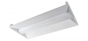 LPM LED Center Basket Troffer Fixture 2x4 20/25/30W 35K/40K/50K 2,740-3,900lm 120-277V 0-10V Dimming