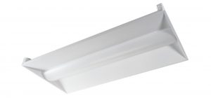 LPM LED Center Basket Troffer Fixture 2x4 30/38/45W 35K/40K/50K 4,110-5,850lm 120-277V 0-10V Dimming