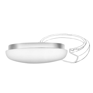 LP-6011 11" White Acrylic Mushroom Diffuser