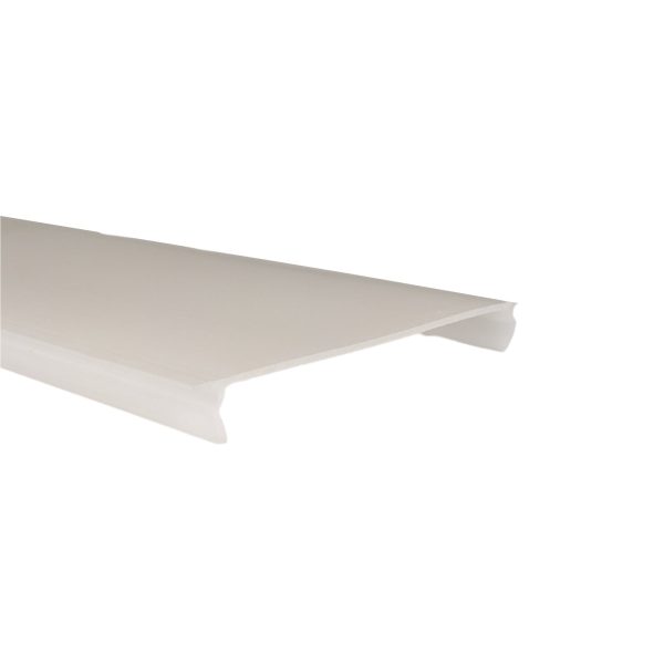 LP-1043-HT4  4ft Hi Trans Frost Acrylic Low Profile Lens 4 1/4" Wide X 1/2" Deep - Image 3