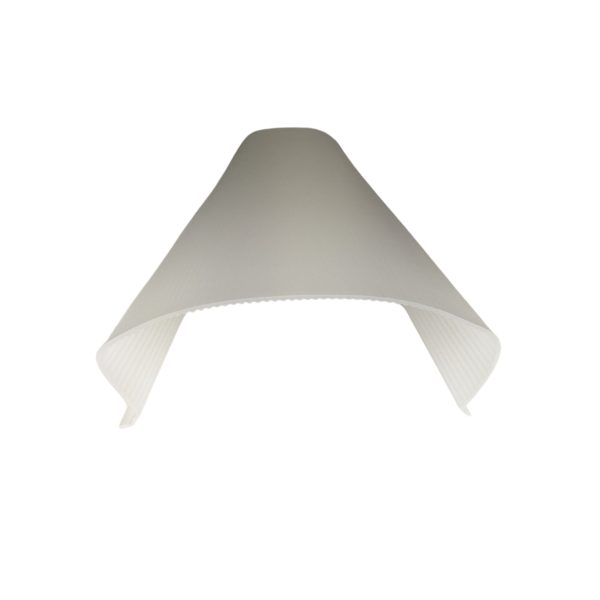 LP-1071-HT4  4ft Hi Trans Frost Acrylic Extruded Lens 7 1/8"Wide X 2 1/2" Deep - Image 3