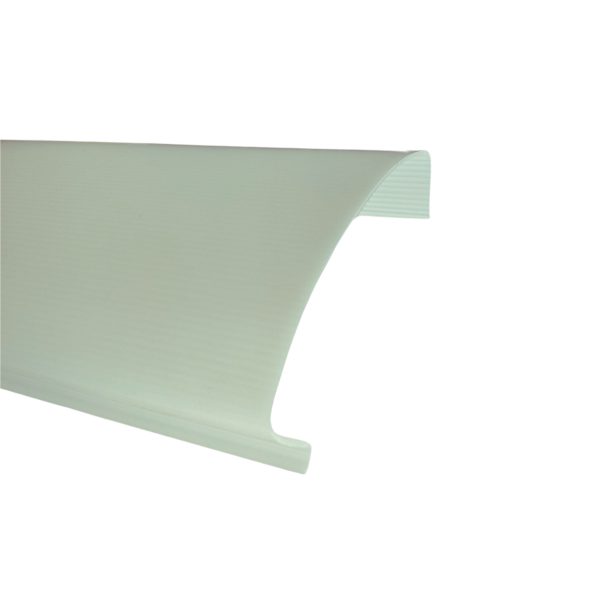 LP-1071-HT4  4ft Hi Trans Frost Acrylic Extruded Lens 7 1/8"Wide X 2 1/2" Deep - Image 4