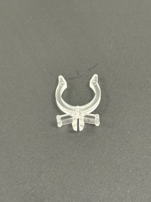 LP2G11-1-SI Clear Plastic Biax Clip for Tube Lamp