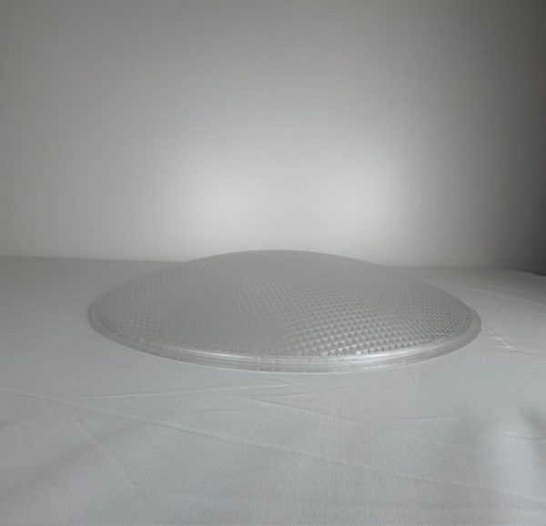 LP-DOME16 Clear Prismatic Acrylic Dome 16" Diameter x 2" Deep - Image 2